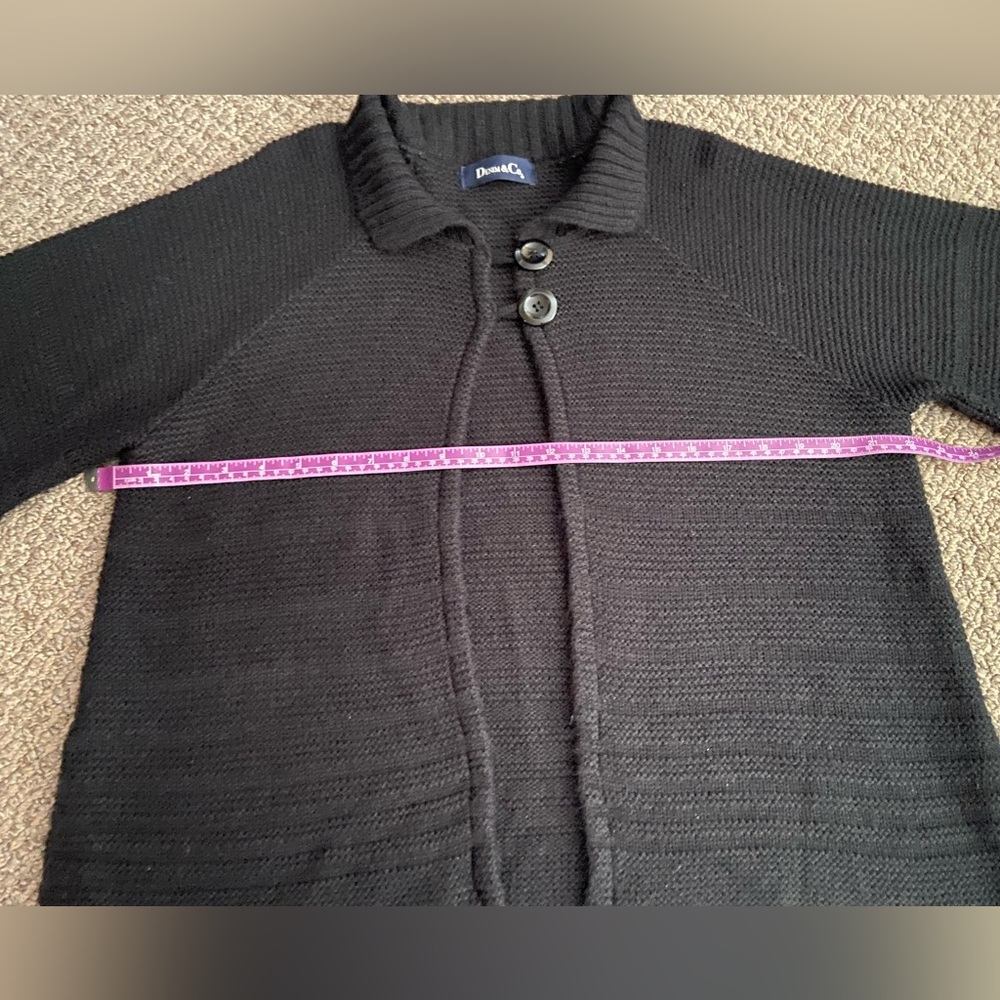 Denim&Co Two Button Cardigan - Picture 11 of 14